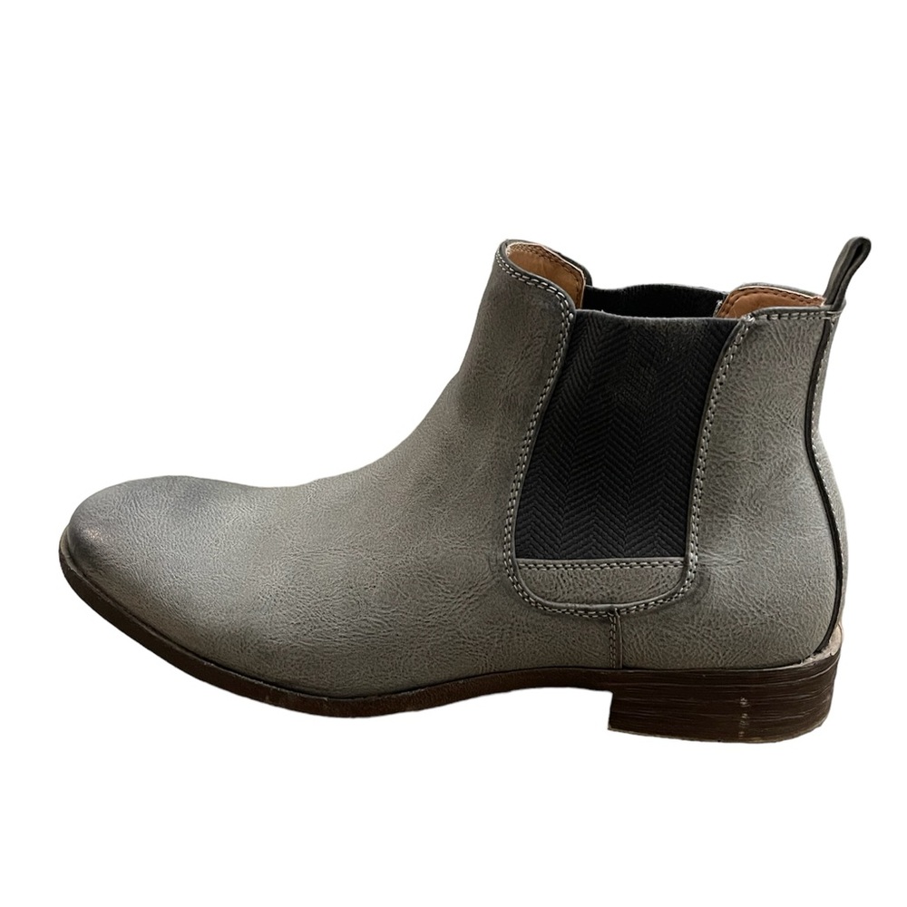 Robert Wayne Oklahoma Mushroom Grey ( cement color) Chelsea Men's Boots - Picture 3 of 6